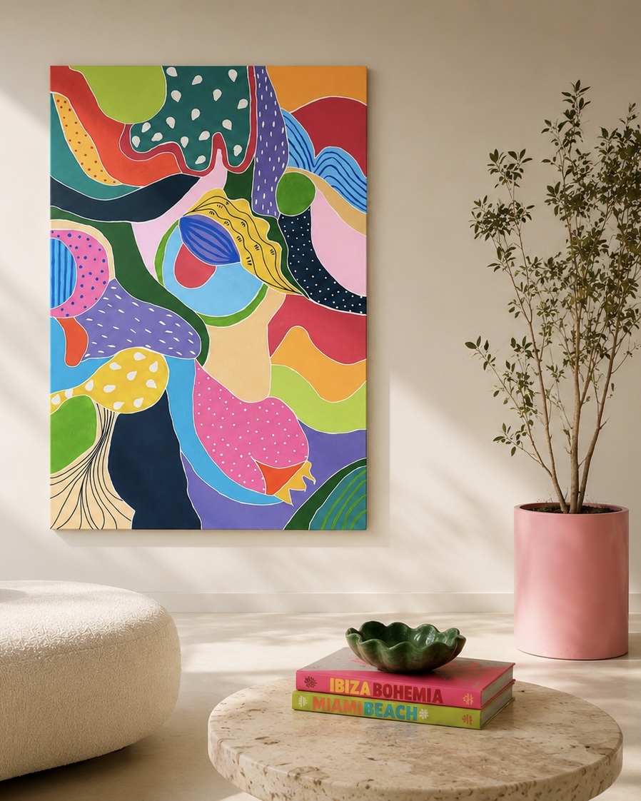 Aperçu d'une œuvre abstraite de L'Atelier M.